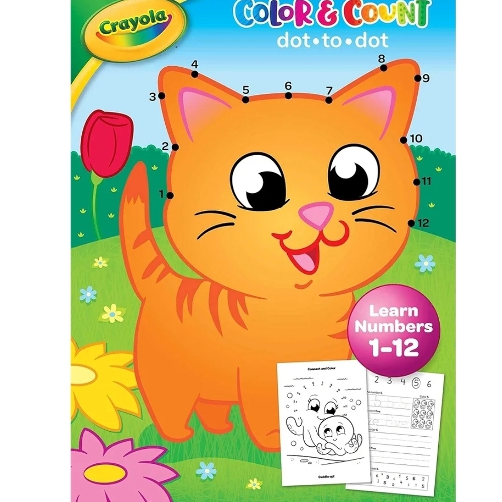 Crayola Connect and Color Activity Book